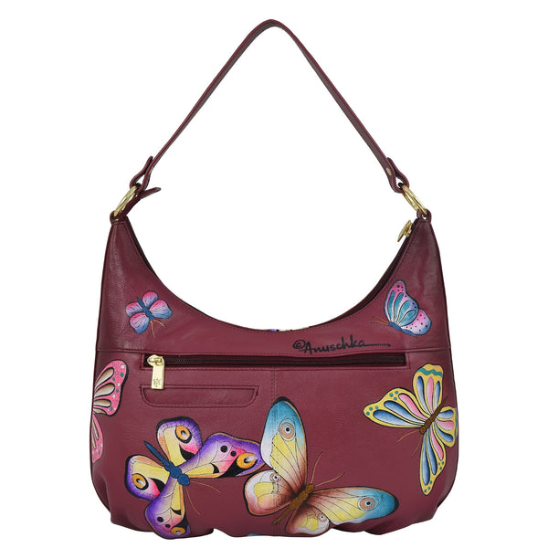 Anuschka Ruched Hobo - 7615