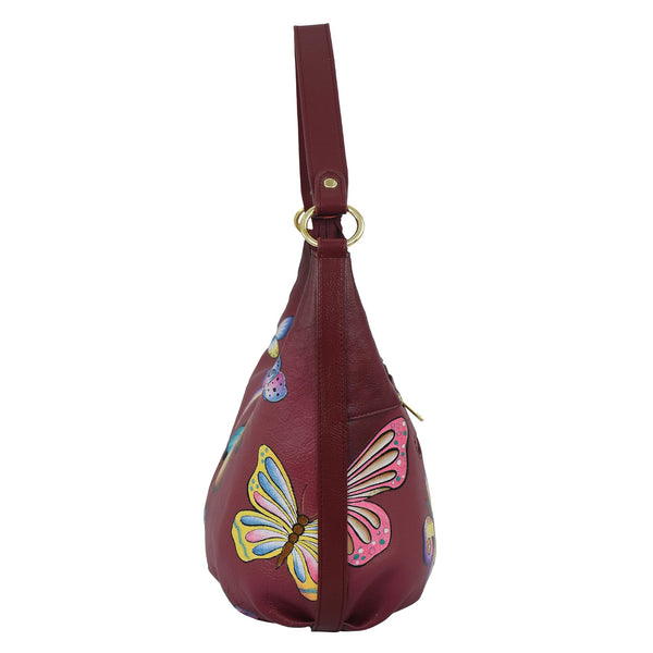 Anuschka Ruched Hobo - 7615