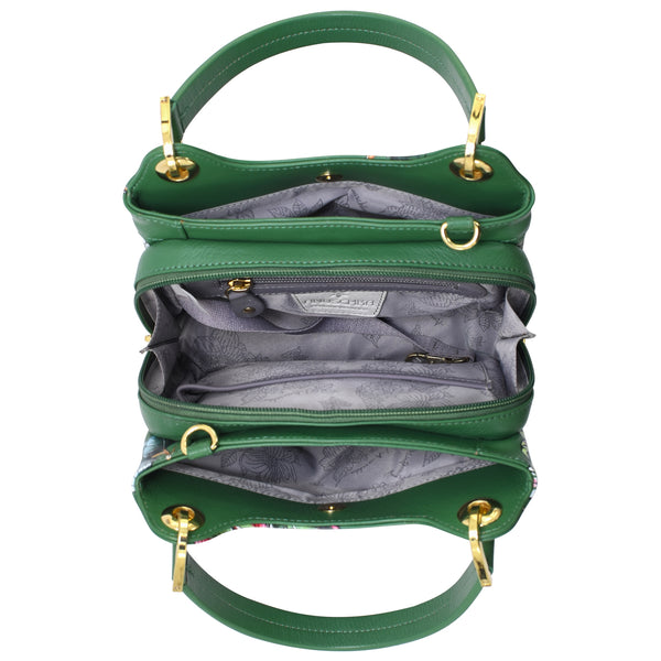 Anuschka Satchel With Crossbody Strap - 708