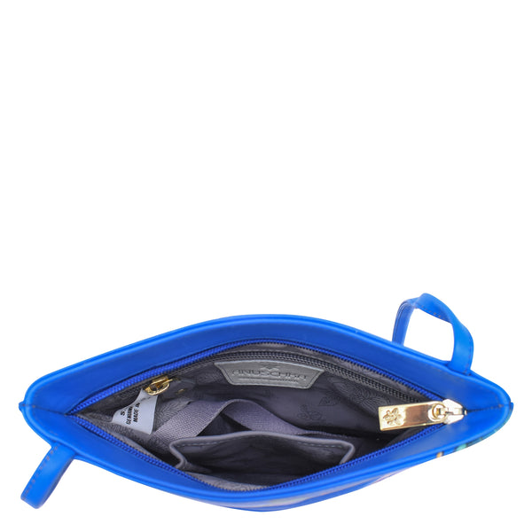 Anuschka Slim Crossbody With Front Zip - 452