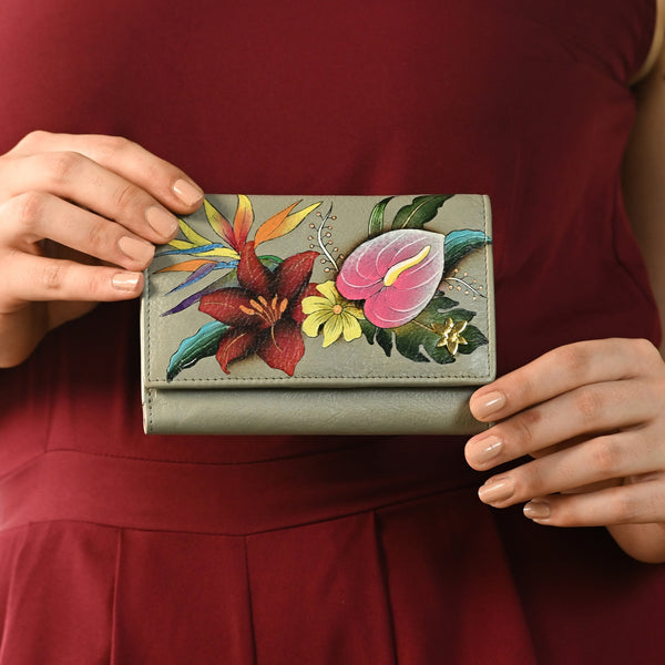 Anuschka Three Fold Wallet - 1169