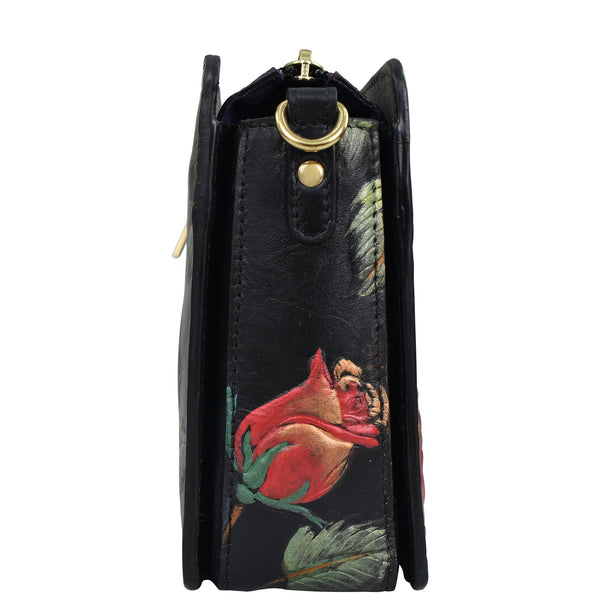 Anuschka Triple Compartment Crossbody - 696