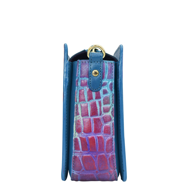 Anuschka Triple Compartment Crossbody - 696