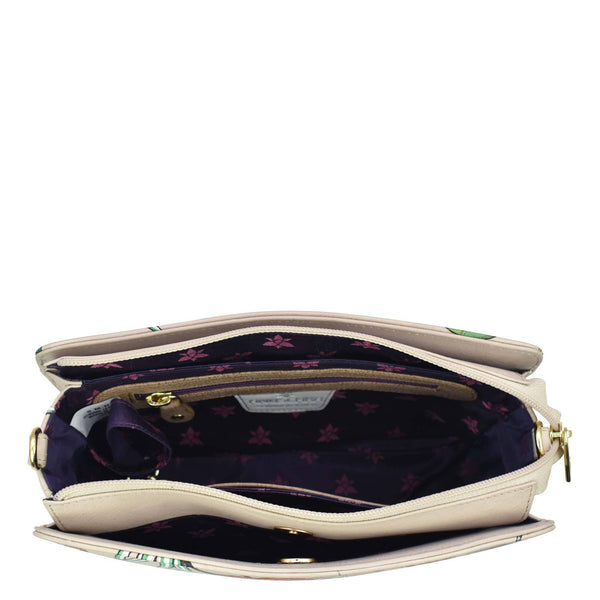 Anuschka Triple Compartment Crossbody - 696