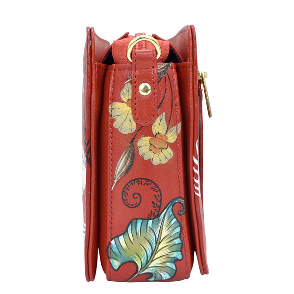 Anuschka Triple Compartment Crossbody - 696