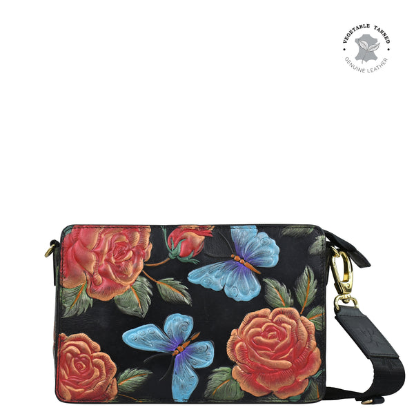 anuschka Triple Compartment Crossbody - 696