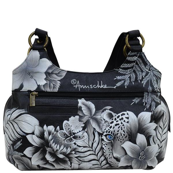 Anuschka Triple Compartment Large Satchel - 652
