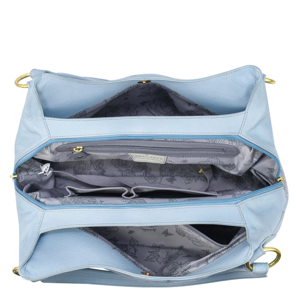 Anuschka Triple Compartment Ruched Hobo - 721