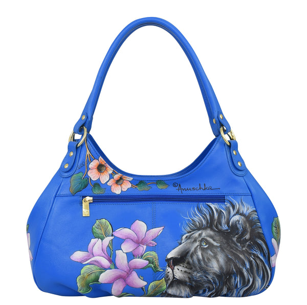 Anuschka Triple Compartment Ruched Hobo - 721