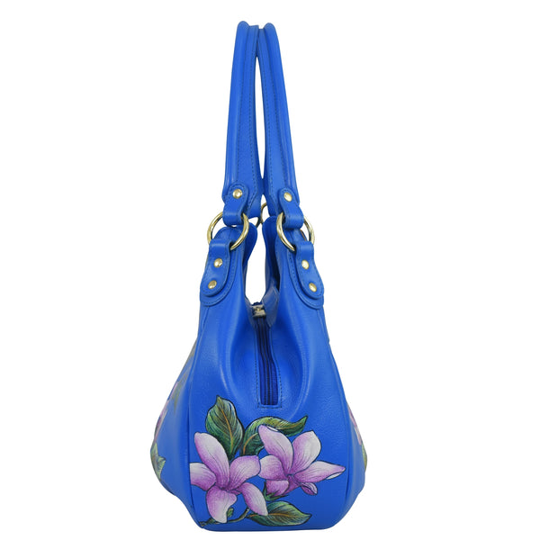 Anuschka Triple Compartment Ruched Hobo - 721