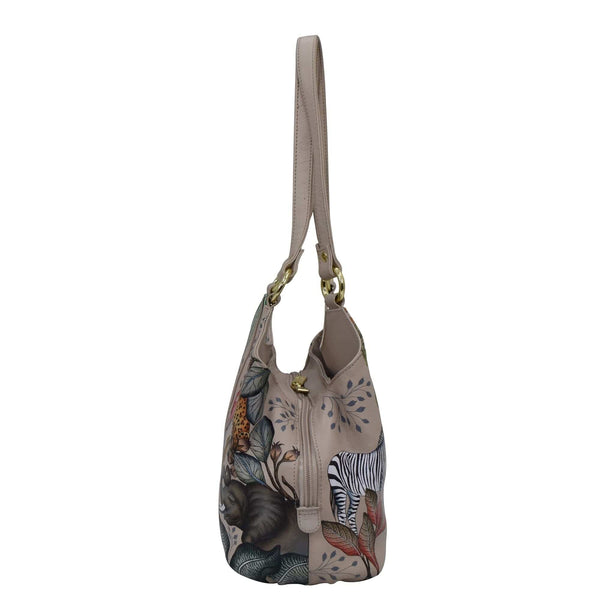 Anuschka Triple Compartment Satchel - 469