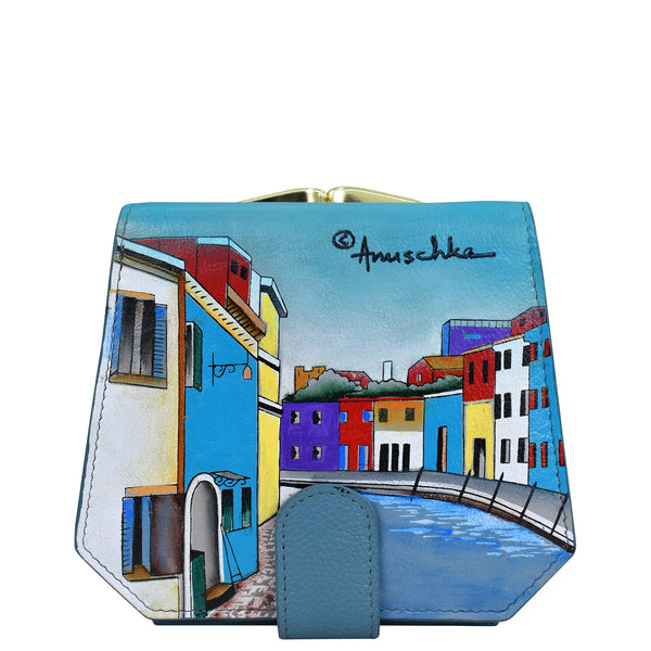 Anuschka Two Fold French Wallet - 1181