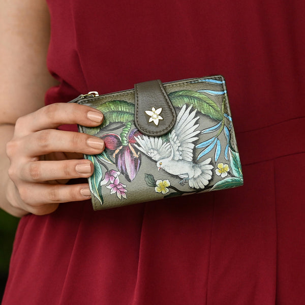 Anuschka Two Fold Organizer Wallet - 1178