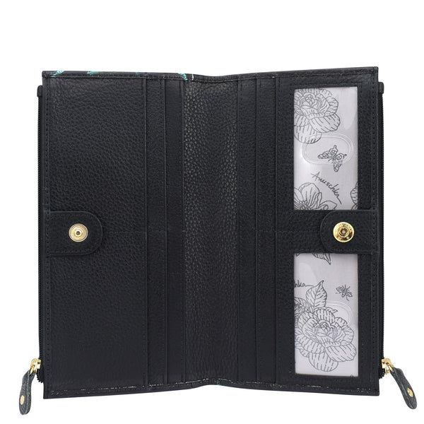 Anuschka Two Fold RFID Wallet - 1171