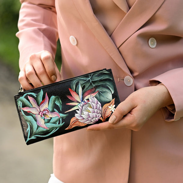 Anuschka Two Fold RFID Wallet - 1171