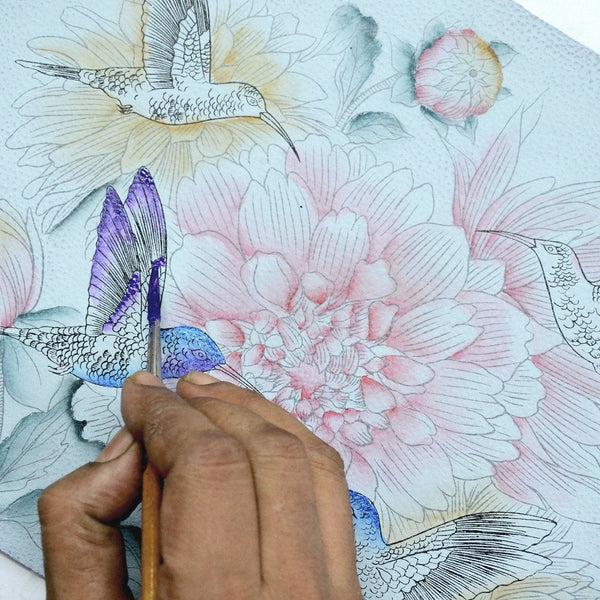 Anuschka Two Fold RFID Wallet - 1171