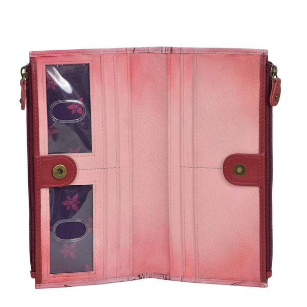 Anuschka Two Fold RFID Wallet - 1171