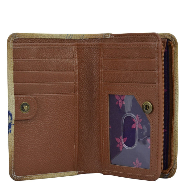 Anuschka Two-Fold Small Organizer Wallet - 1166