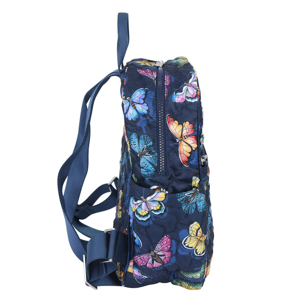 Anuschka Wanderlust Quilted Fabric Backpack - 16015