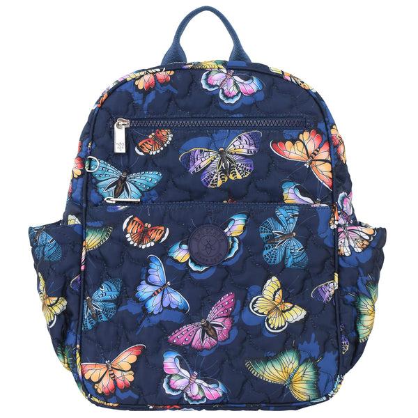 anuschka Wanderlust Quilted Fabric Backpack - 16015