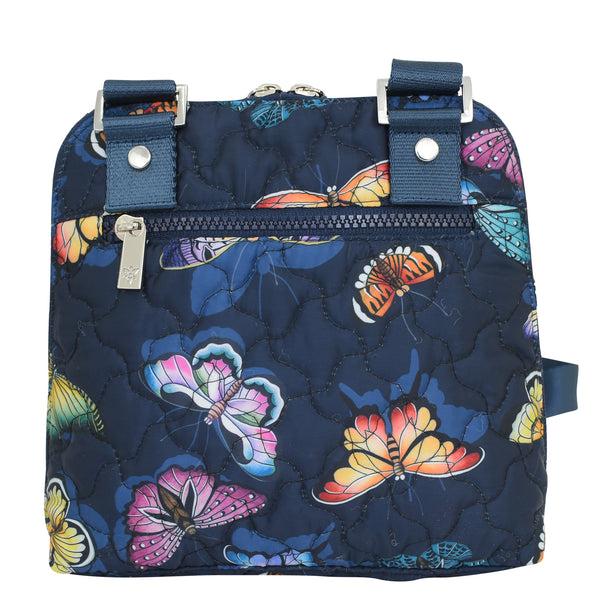 Anuschka Wanderlust Quilted Fabric Crossbody - 16009