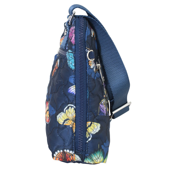 Anuschka Wanderlust Quilted Fabric Crossbody - 16009