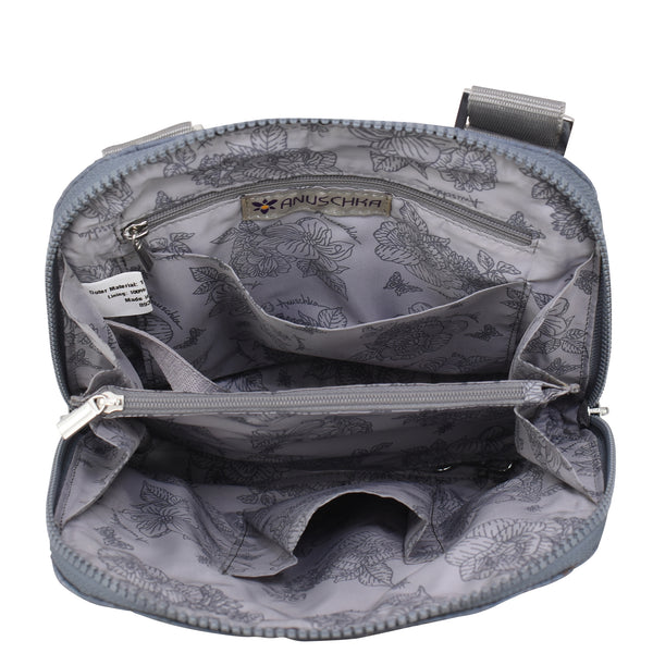 Anuschka Wanderlust Quilted Fabric Crossbody - 16009