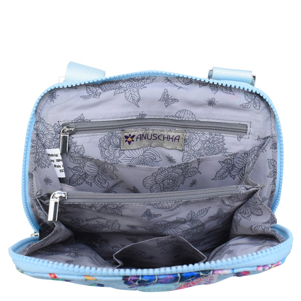 Anuschka Wanderlust Quilted Fabric Crossbody - 16009