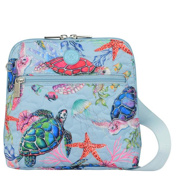 anuschka Wanderlust Quilted Fabric Crossbody - 16009