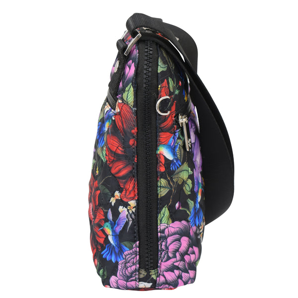Anuschka Wanderlust Quilted Fabric Crossbody - 16009