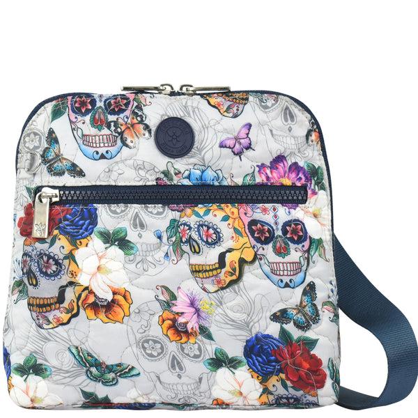 anuschka Wanderlust Quilted Fabric Crossbody - 16009