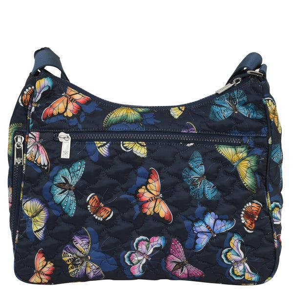 Anuschka Wanderlust Quilted Fabric Hobo - 16011