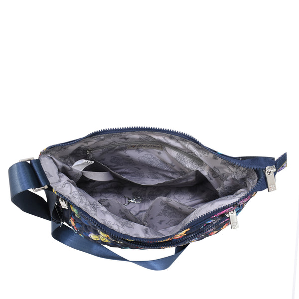 Anuschka Wanderlust Quilted Fabric Hobo - 16011