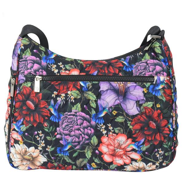 Anuschka Wanderlust Quilted Fabric Hobo - 16011