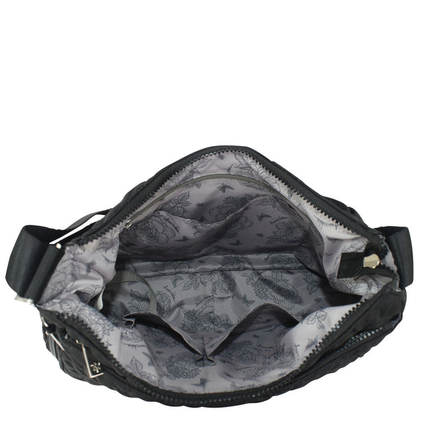 Anuschka Wanderlust Quilted Fabric Hobo - 16011