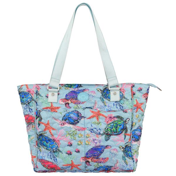 anuschka Wanderlust Quilted Fabric Tote Bag - 16014