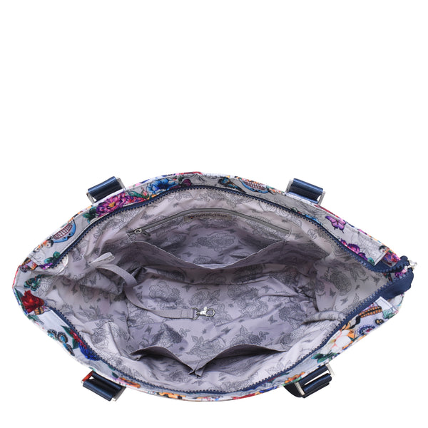 Anuschka Wanderlust Quilted Fabric Tote Bag - 16014