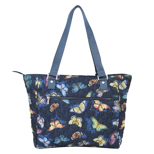 Anuschka Wanderlust Quilted Fabric Tote Bag - 16014