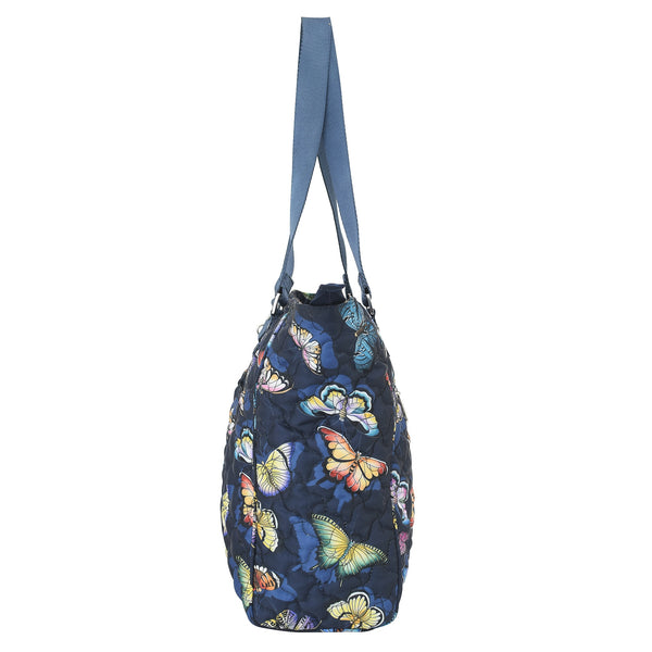 Anuschka Wanderlust Quilted Fabric Tote Bag - 16014