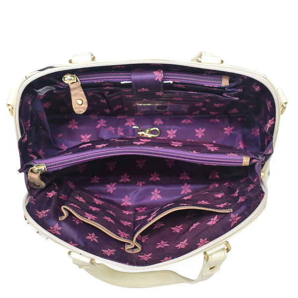 Anuschka Wide Organizer Satchel - 695