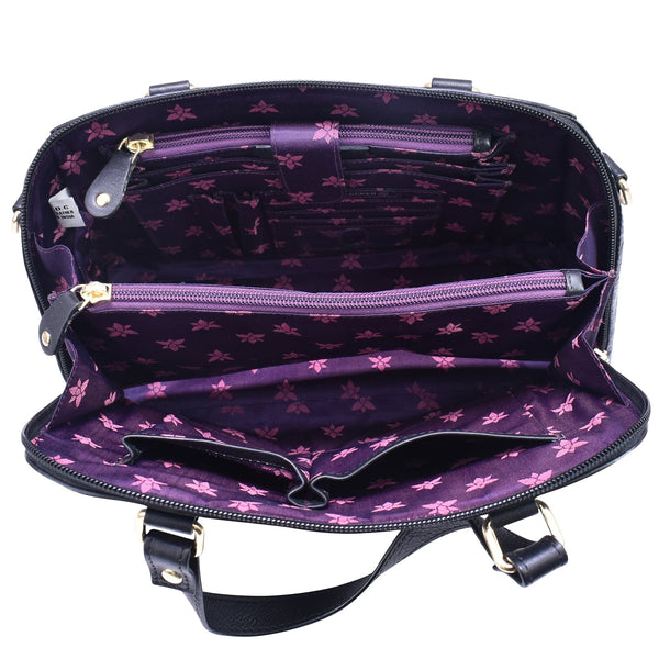 Anuschka Wide Organizer Satchel - 695