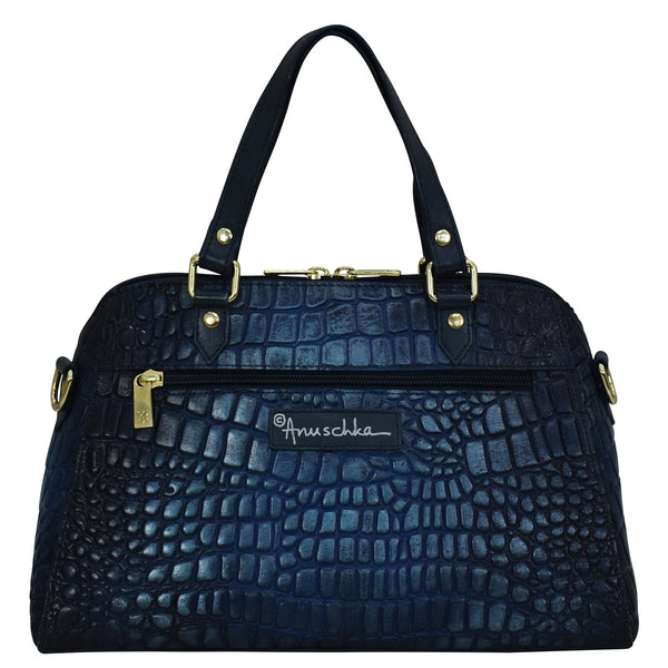 Anuschka Wide Organizer Satchel - 695