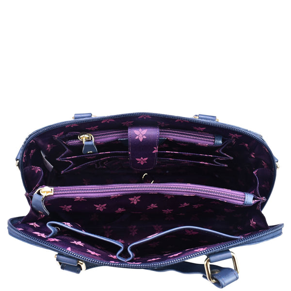 Anuschka Wide Organizer Satchel - 695