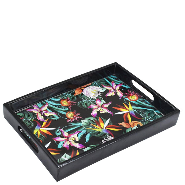 anuschka Wooden Printed Tray - 25001