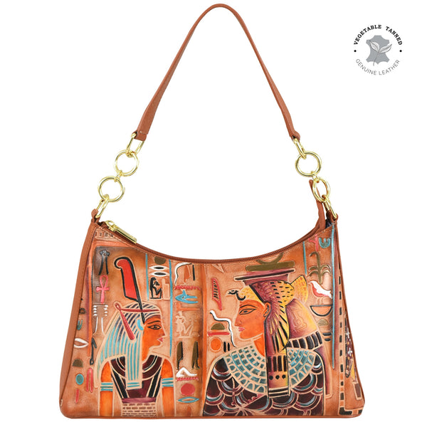 anuschka Zip-Top Shoulder Hobo - 707