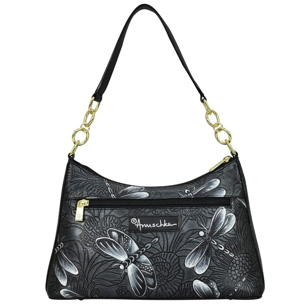 Anuschka Zip-Top Shoulder Hobo - 707