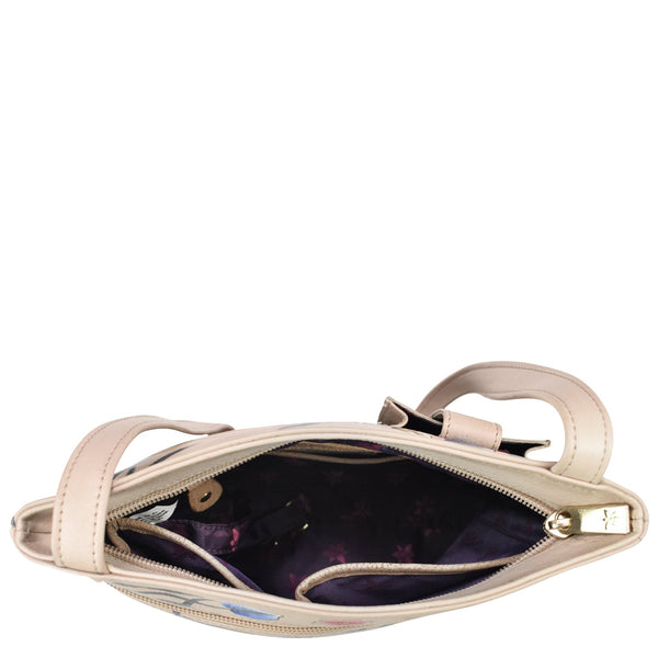 Anuschka Medium Crossbody With Double Zip Pockets - 447