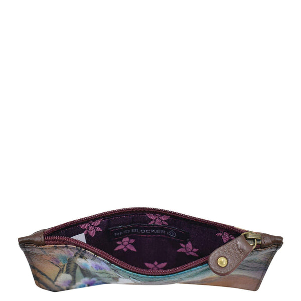 Anuschka RFID Blocking Card Case With Coin Pouch - 1140