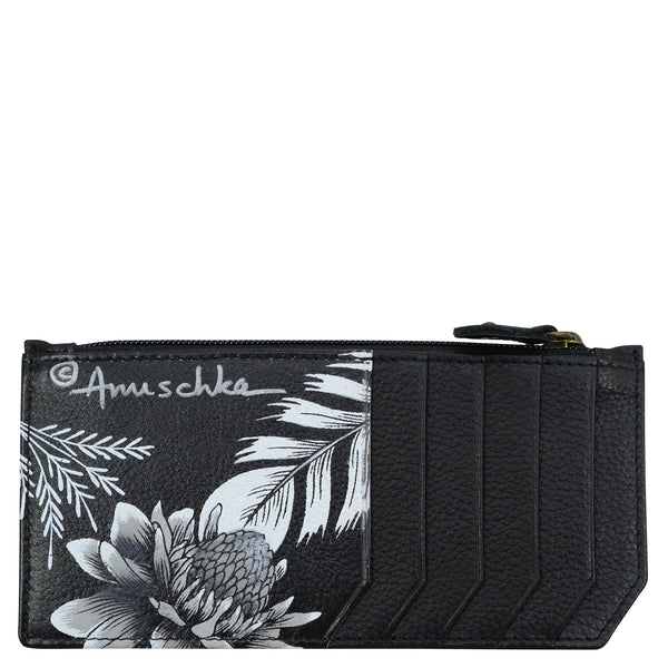 Anuschka RFID Blocking Card Case With Coin Pouch - 1140
