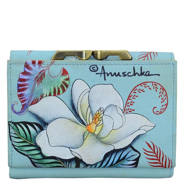 Anuschka RFID Blocking Small Flap French Wallet - 1138